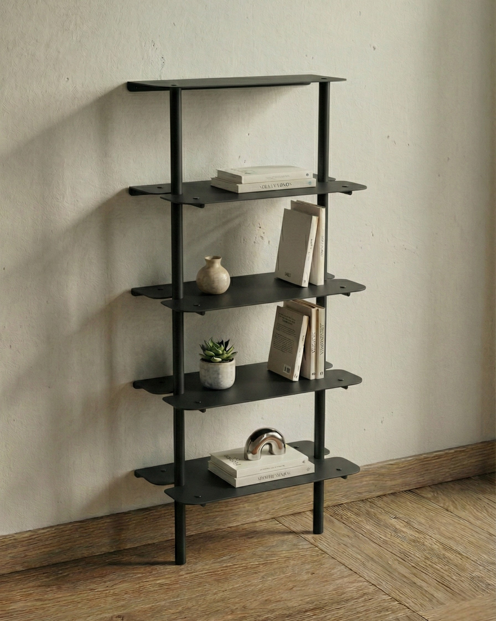 Nim Dera – Duvar Destekli Metal Raf