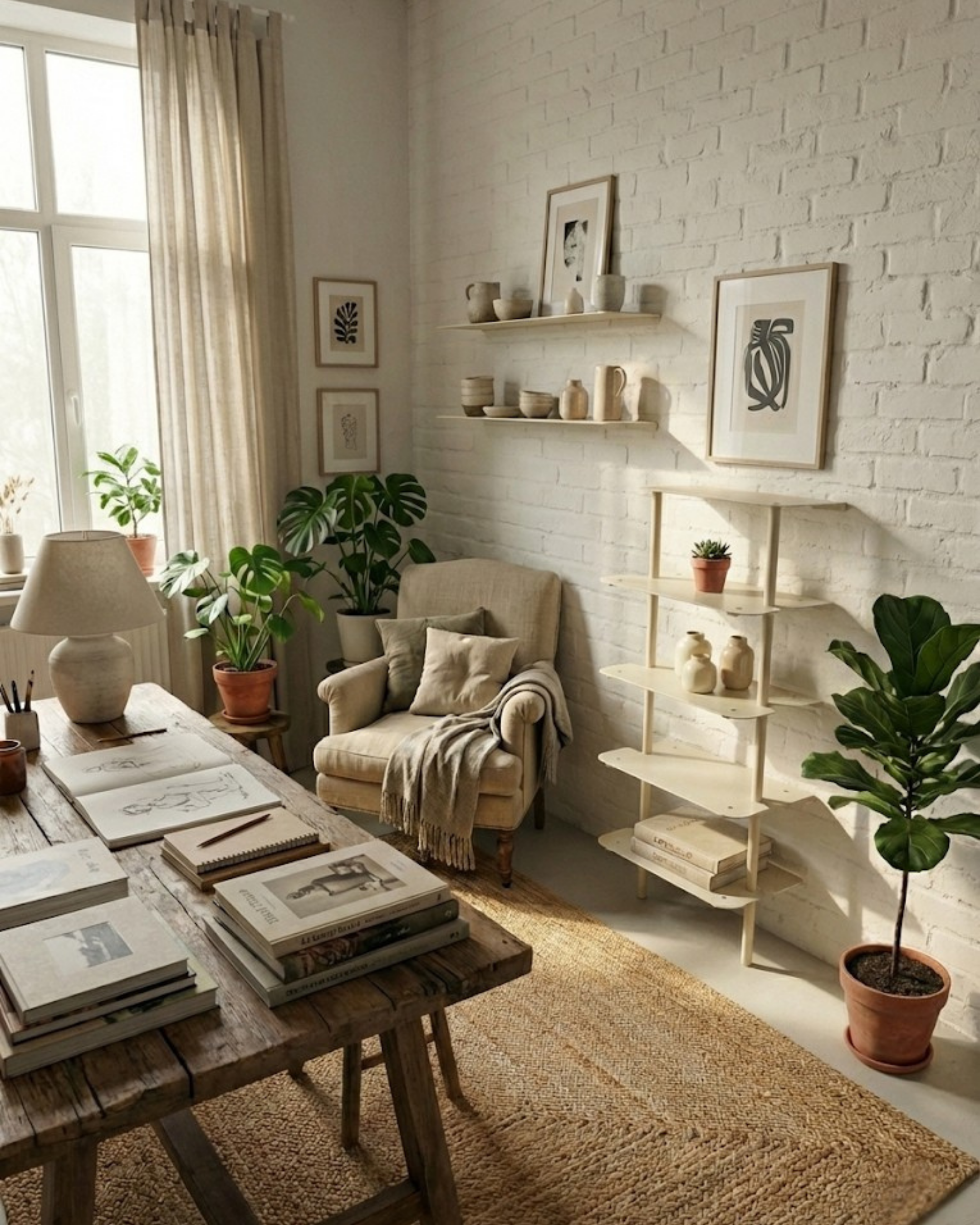 Nim Dera – Duvar Destekli Metal Raf