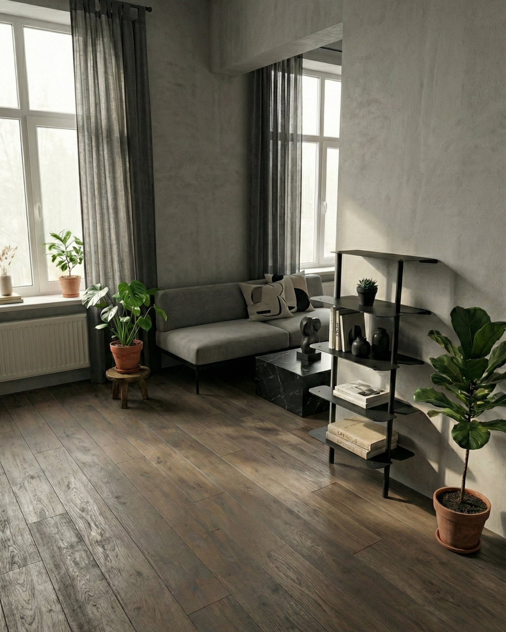 Nim Dera – Duvar Destekli Metal Raf