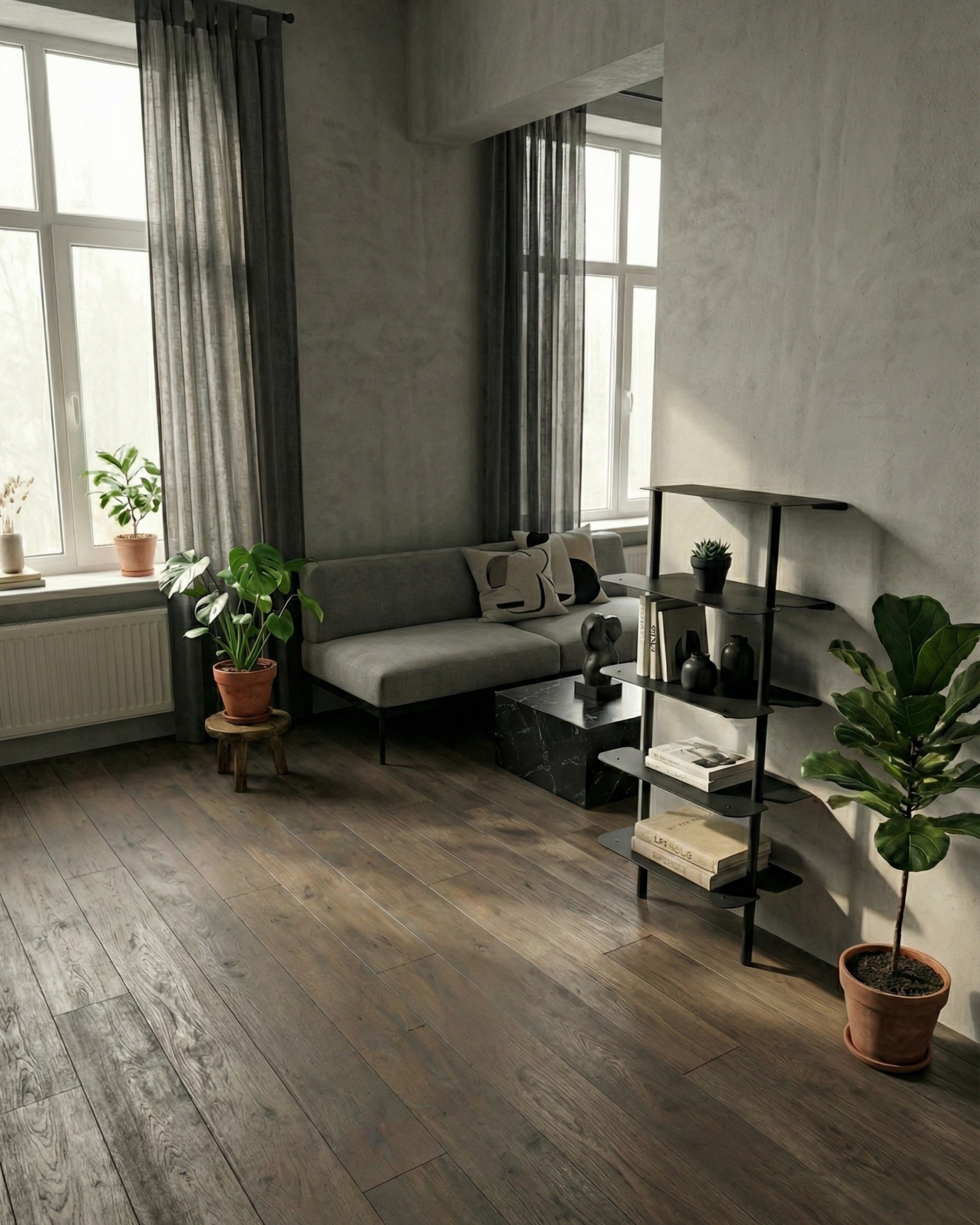 Nim Dera – Duvar Destekli Metal Raf