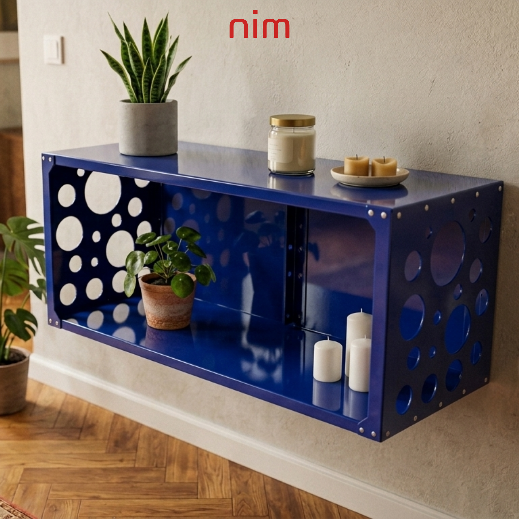 Nim Mono Hub – Duvara Monte Metal Konsol