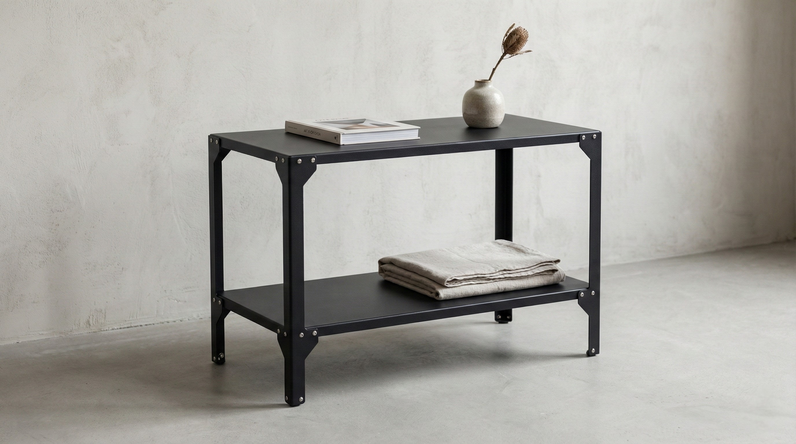 Nim Mono | Çok Yönlü Endüstriyel Metal Sehpa & Depolama Ünitesi