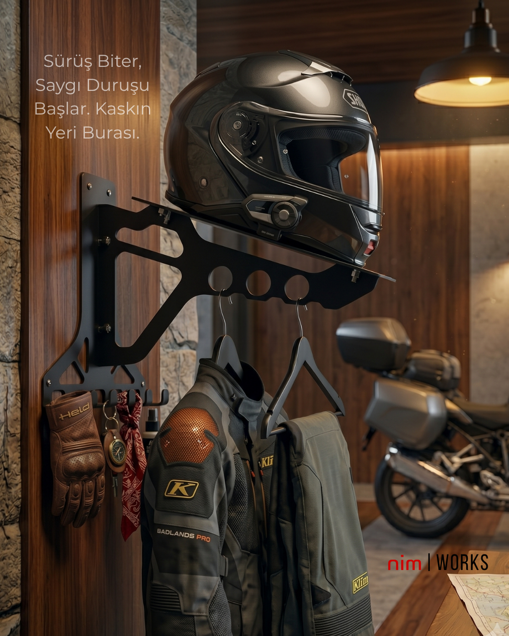 Nim | Works - Apex - Motosiklet Kask ve Ekipman Standı