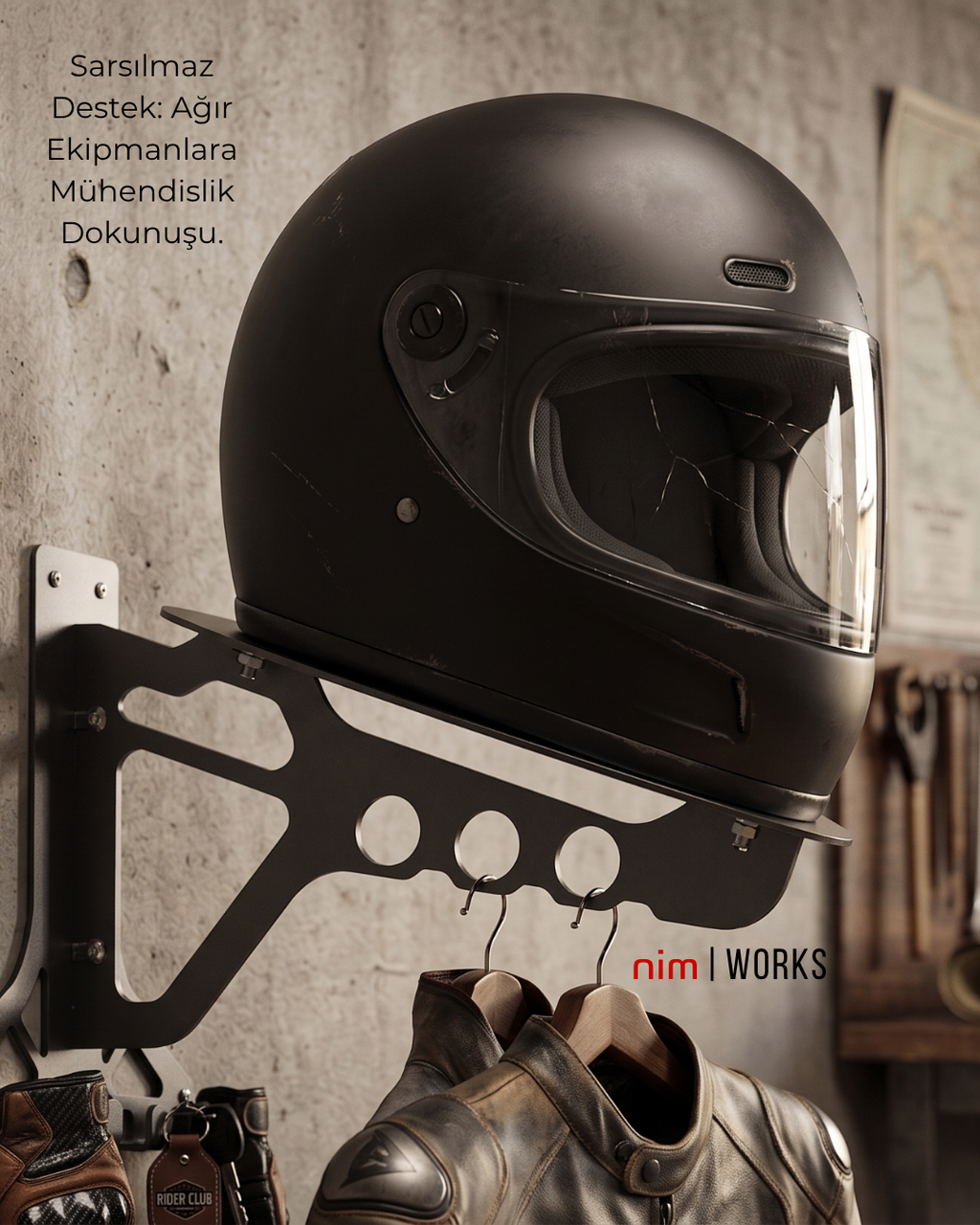Nim | Works - Apex - Motosiklet Kask ve Ekipman Standı